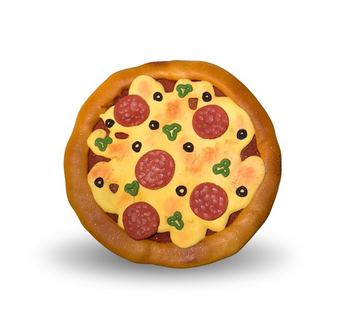 BISCOTTO GLASSATO PIZZA "FOODIE" CANDY HORSE  